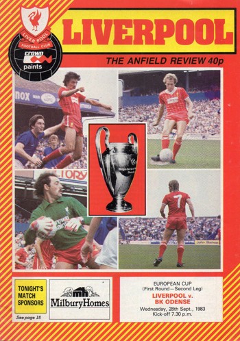 Match programme